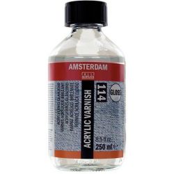 Amsterdam acrylic varnish gloss 114 250ml. 38876 Talens