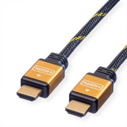 Καλώδιο Hdmi 2M Gold Plated (1920X1200/60Hz) Roline 11.04.5562-20