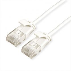 Utp 1.5M Cat6A Λευκό Slim Lszh Roline 21.15.0984-100