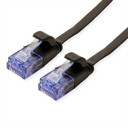 Utp 2M Cat6A Μαυρο Extra-Flat Value 21.99.0822-40