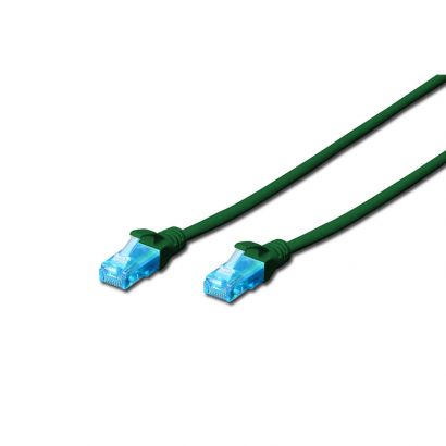 Utp 0.5M Cat5E Πράσινο Digitus DK-1511-005/G